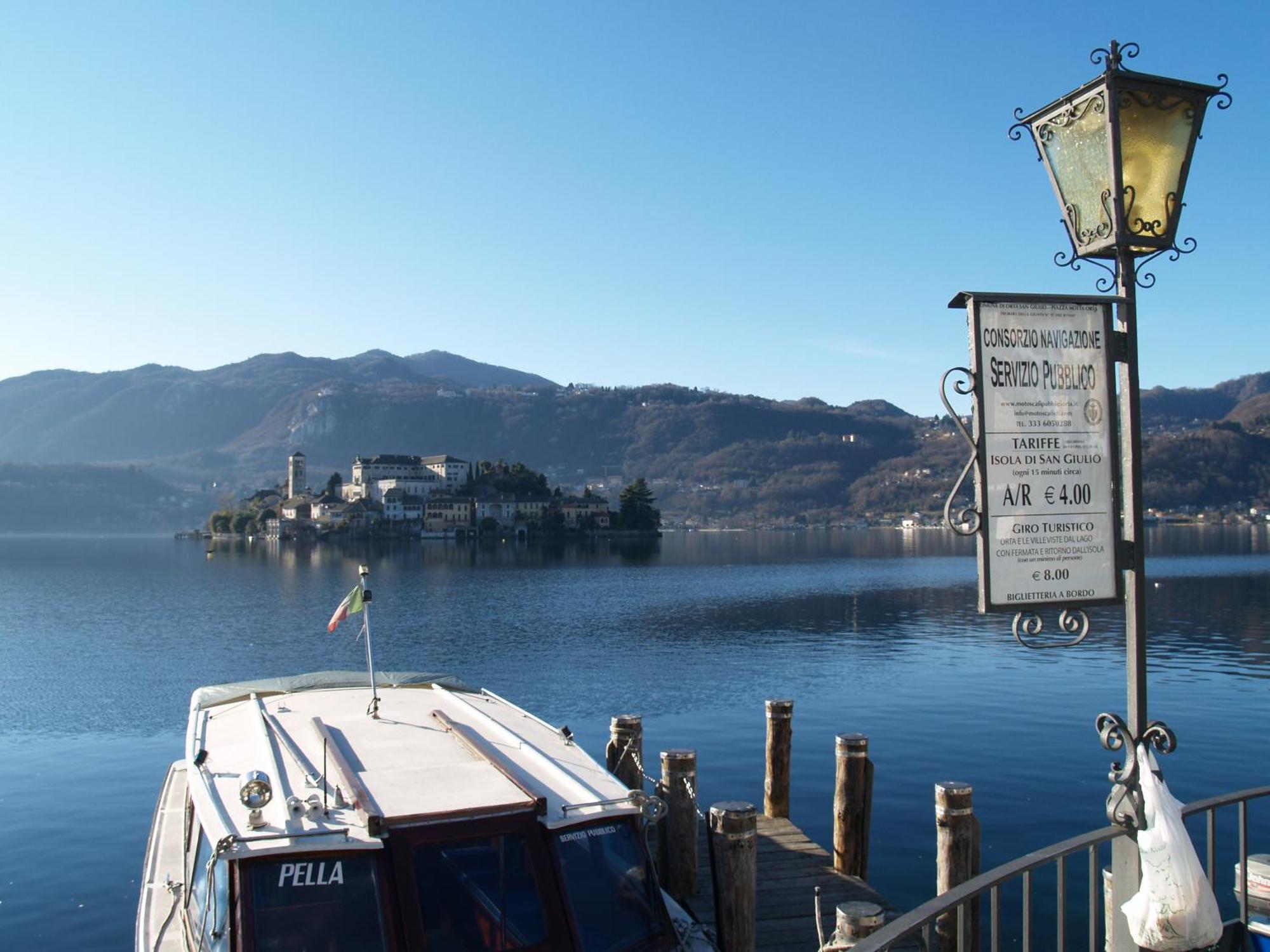 -Ortaflats- Appartamento Gli Archi Orta San Giulio Dış mekan fotoğraf